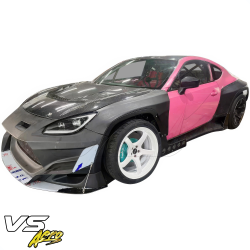VSaero Plastic TKYO Wide Body Side Canards for Subaru BRZ 2022-2024 image - 2