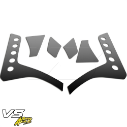 VSaero Plastic TKYO Wide Body Side Canards for Subaru BRZ 2022-2024 image - 5