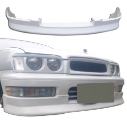 VSaero FRP WAL Front Lip Spoiler for Nissan Gloria (Y33) 1995-1999 image - 4