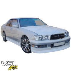 VSaero FRP WAL Front Lip Spoiler for Nissan Gloria (Y33) 1995-1999 image - 11