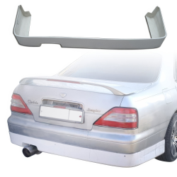 VSaero FRP WAL Rear Lip Spoiler for Nissan Gloria (Y33) 1995-1999 image - 1
