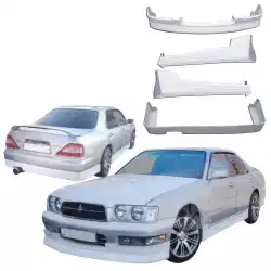 FRP BFLY Body Kit 4pc > Nissan Gloria (Y33) 1995-1999 image - 3