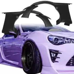 FRP AG T2 Wide Body Fenders (front) 4pc 50mm > Subaru BRZ (ZN6) 2013-2020 image - 1