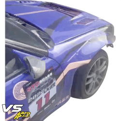 VSaero FRP TKYO v2 Wide Body S14.5 Conversion Fenders (front) for Nissan 240SX (S14) 1995-1996 image - 2