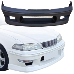 VSaero FRP MSPO Front Bumper for Toyota Mark II (JZX100) 1997-2000 image - 22