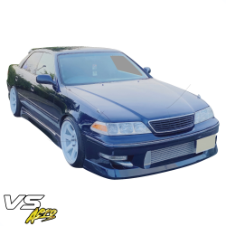 VSaero FRP MSPO Front Bumper for Toyota Mark II (JZX100) 1997-2000 image - 3