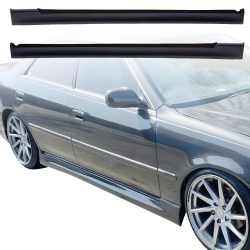 VSaero FRP MSPO Side Skirts for Toyota Mark II (JZX100) 1997-2000 image - 1