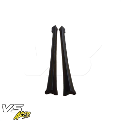 VSaero FRP MSPO Side Skirts for Toyota Mark II (JZX100) 1997-2000 image - 3