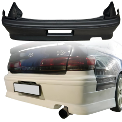 VSaero FRP MSPO Rear Bumper for Toyota Mark II (JZX100) 1997-2000 image - 5