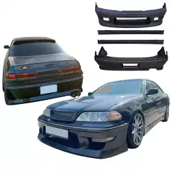 FRP MSPO Body Kit 4pc > Toyota Mark II (JZX100) 1997-2000 image - 1