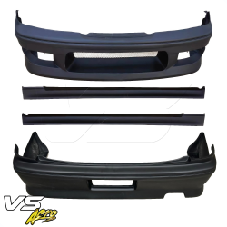 VSaero FRP MSPO Body Kit 4pc for Toyota Mark II (JZX100) 1997-2000 image - 3
