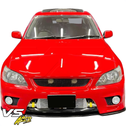 VSaero FRP TRDE Neo Type-A Front Bumper Splitter Combo for Lexus IS300 SXE10 2000-2005 image - 15