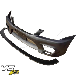 VSaero FRP TRDE Neo Type-A Front Bumper Splitter Combo for Lexus IS300 SXE10 2000-2005 image - 4