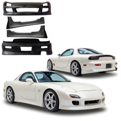 VSaero FRP FKON Body Kit 4pc > Mazda RX-7 (FD3S) 1993-1997 image - 3