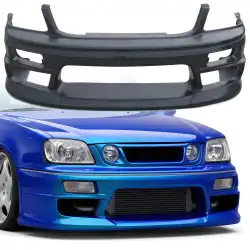 FRP MS MTN Front Bumper > Nissan Stagea (C34) 1998-2001 image - 1