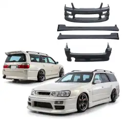 FRP MS MTN Body Kit 4pc > Nissan Stagea (C34) 1998-2001 image - 4