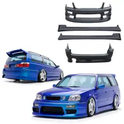 FRP MS MTN Body Kit 4pc > Nissan Stagea (C34) 1998-2001 image - 1