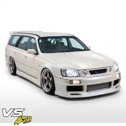 FRP DFIN Front Bumper > Nissan Stagea (C34) 1998-2001 image - 42