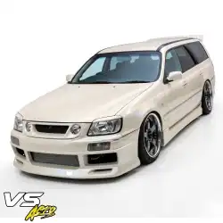 FRP DFIN Front Bumper > Nissan Stagea (C34) 1998-2001 image - 43