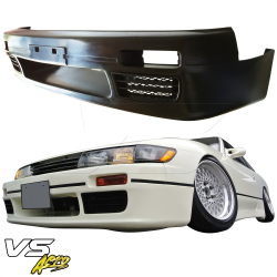 VSaero Urethane AERO Front Bumper w Grilles for Nissan Silvia (S13) 1989-1994 image - 13