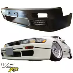 Polyurethane AERO Front Bumper w Grilles > Nissan Silvia (S13) 1989-1994 image - 13