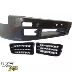 Polyurethane AERO Front Bumper w Grilles > Nissan Silvia (S13) 1989-1994 image - 2