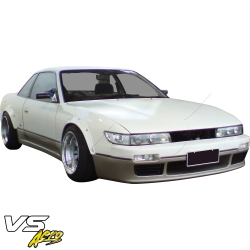 VSaero Urethane AERO Front Bumper w Grilles for Nissan Silvia (S13) 1989-1994 image - 8