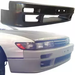 Polyurethane AERO Front Bumper > Nissan Silvia (S13) 1989-1994 image - 22