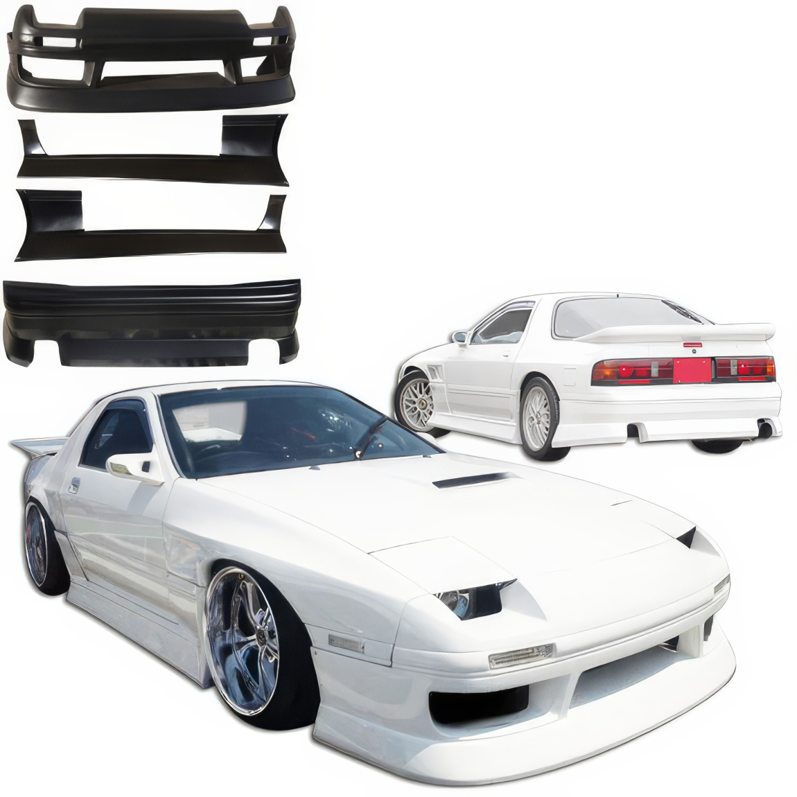 All kind of body kits for Mazda RX-7 1986. Exterior/Complete Body Kits 