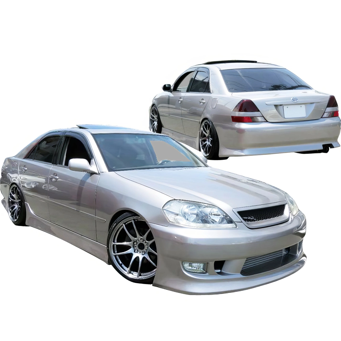 vip−sport様 VSaero FRP VERT Body Kit 4pc (JZX110) for Mark II Toyota 01