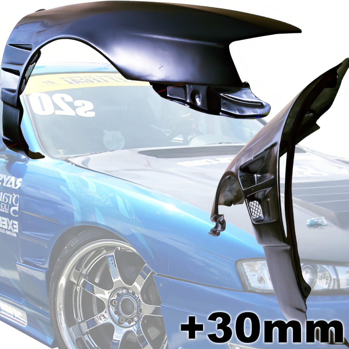 All kind of body kits for Nissan 240SX 1997. Exterior/Fenders 