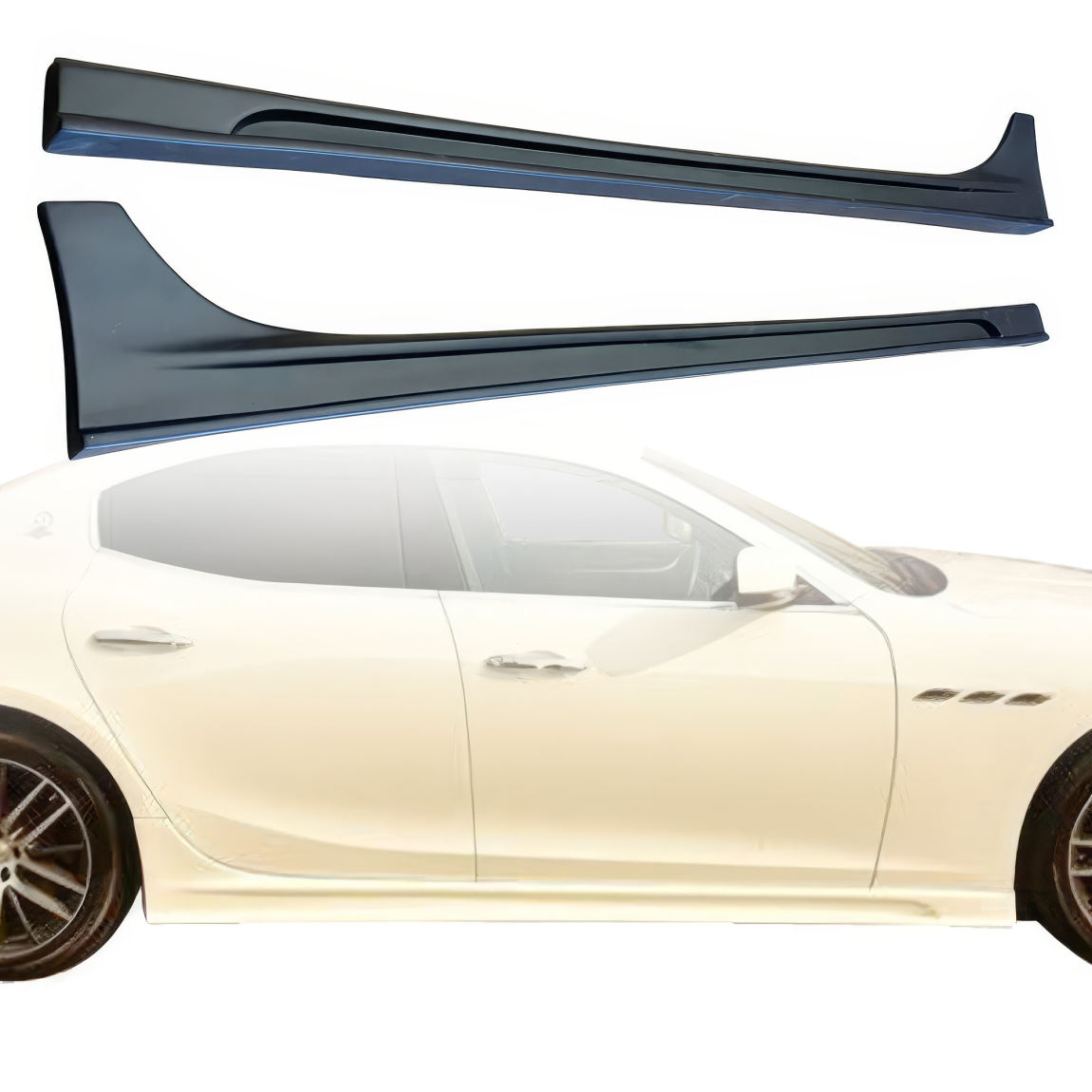 All kind of body kits for Maserati Ghibli 2013. Exterior/Side Skirts 