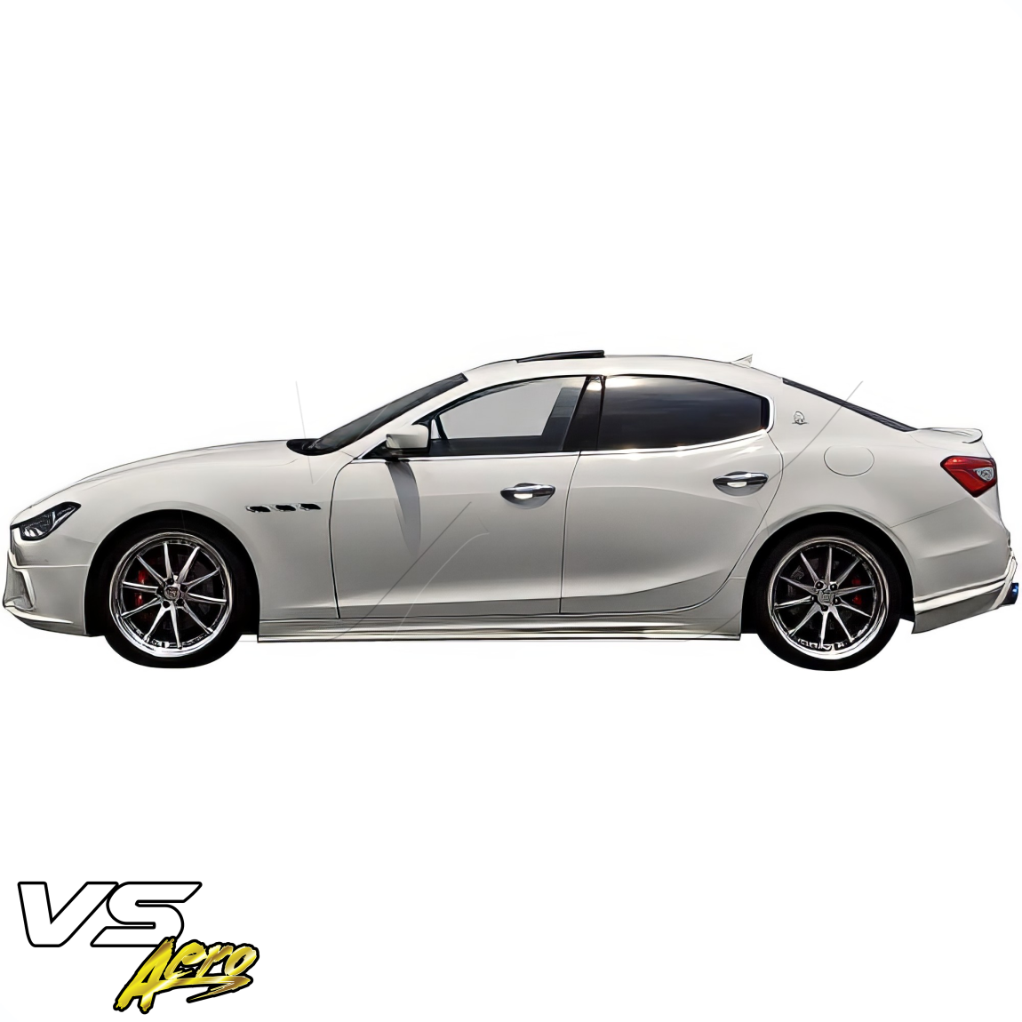 All kind of body kits for Maserati Ghibli 2013. Exterior/Side Skirts 