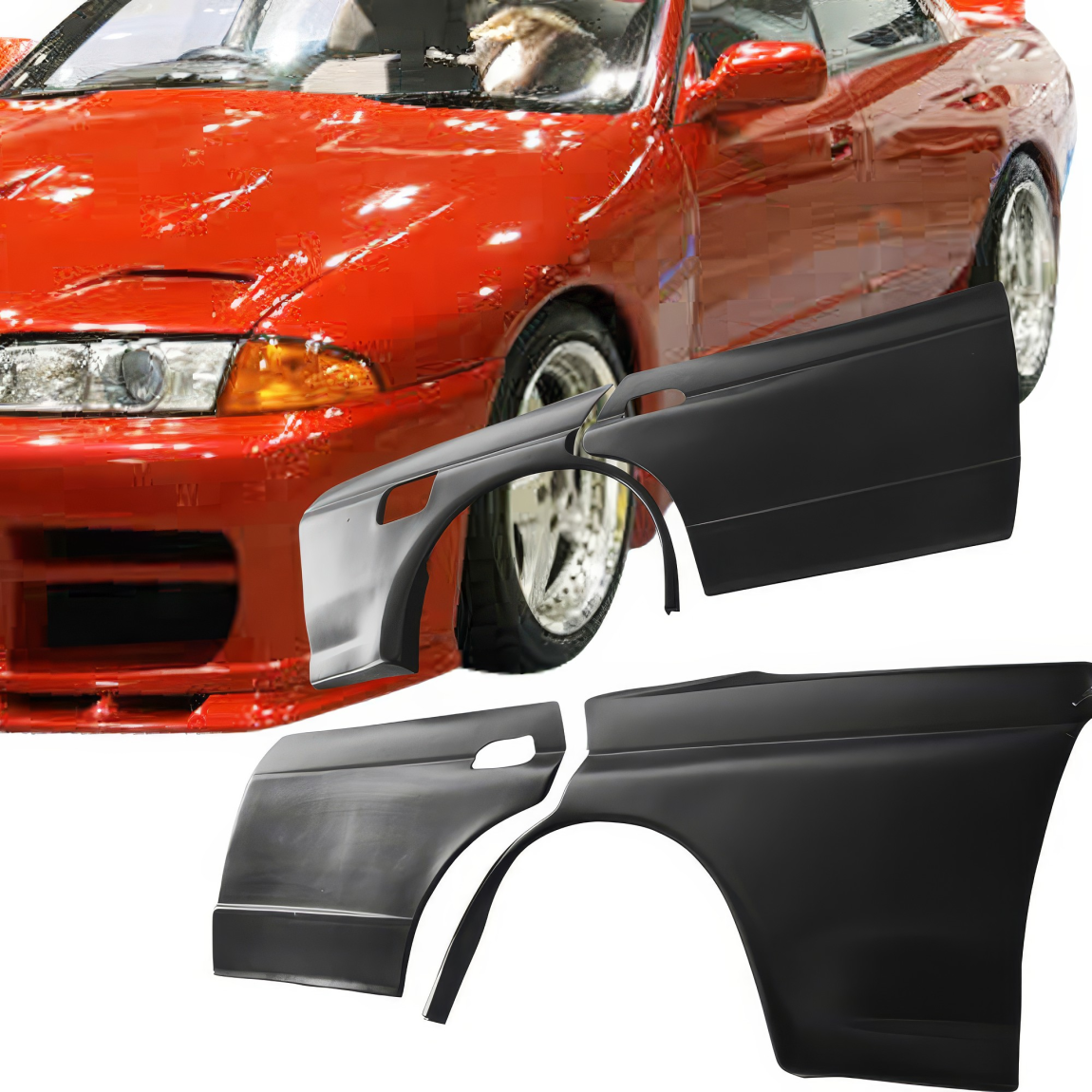 All kind of body kits for Nissan Skyline R32 1990. Exterior/Fenders 