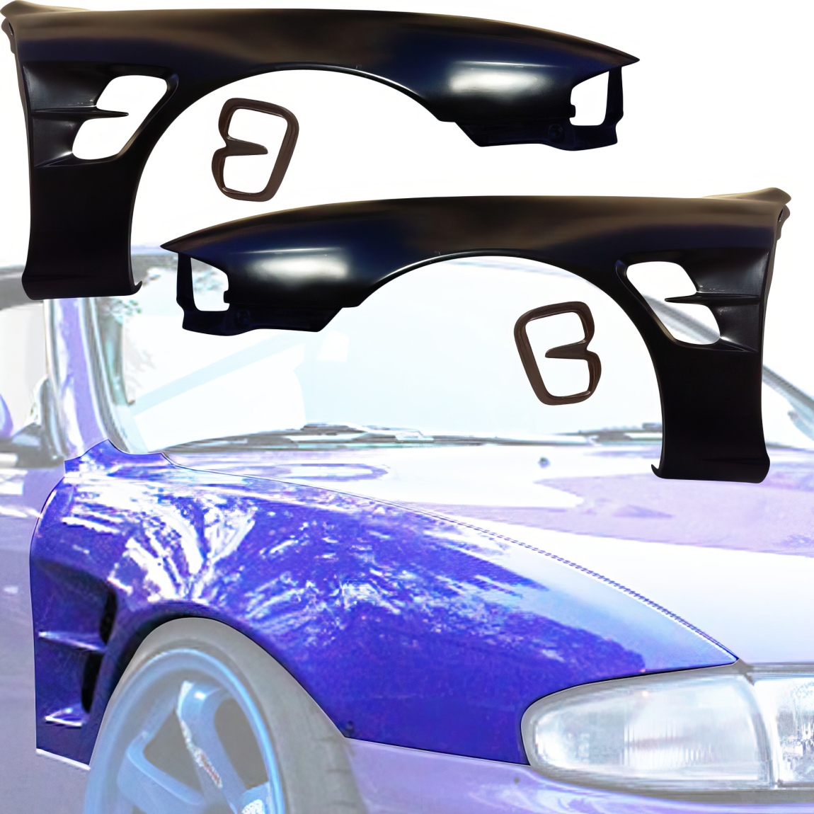 All kind of body kits for Nissan 240SX 1995. Exterior/Fenders 