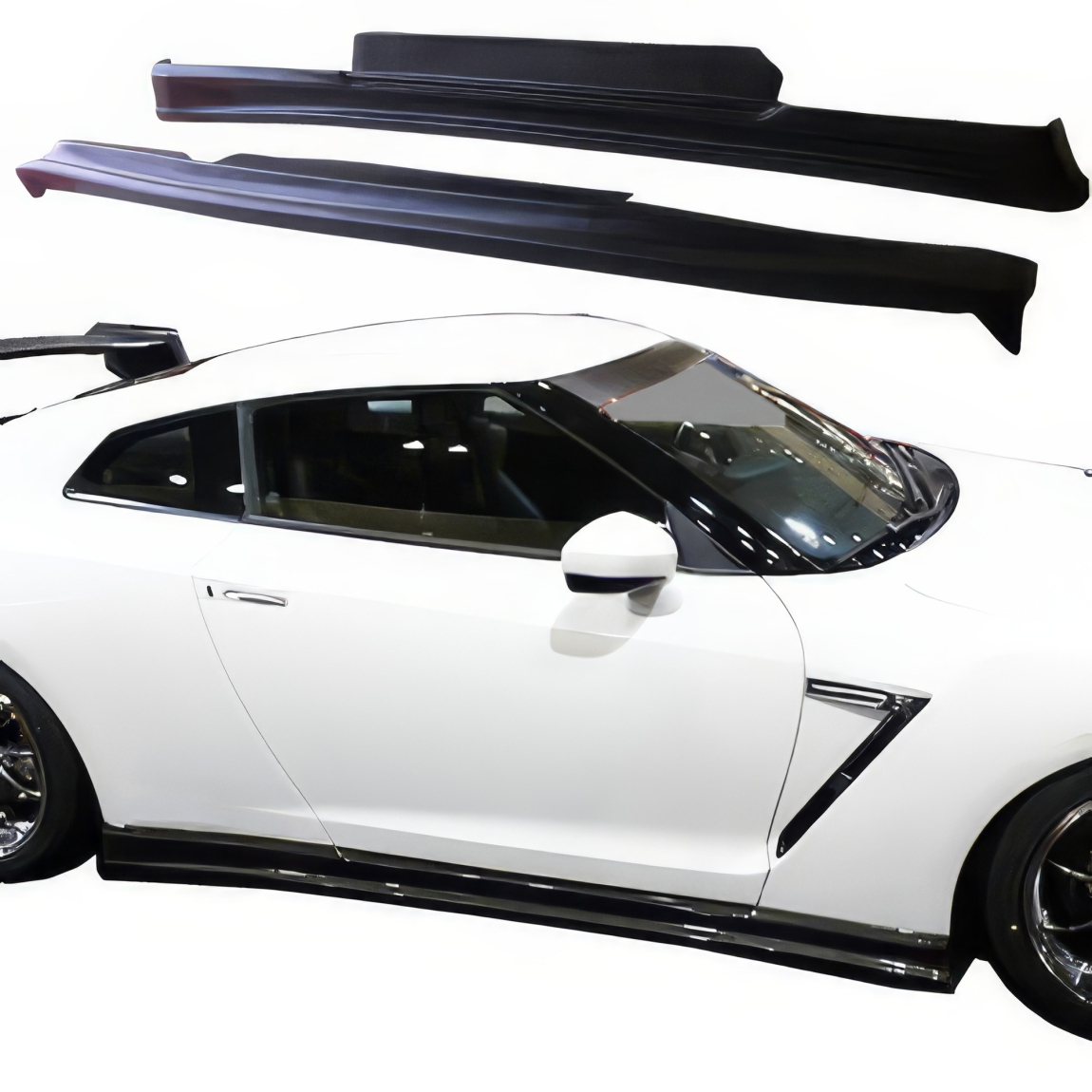 All kind of body kits for Nissan GT-R 2009. Exterior/Side Skirts 