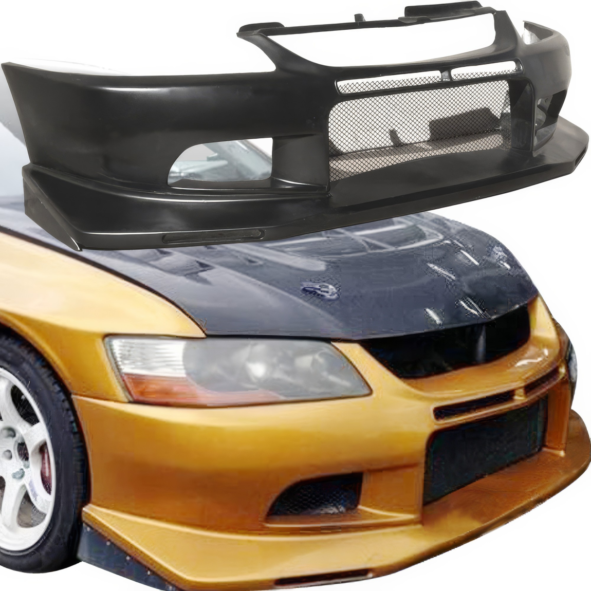 All kind of body kits for Mitsubishi Evolution 2003. Exterior/Front Bumpers or Lips 