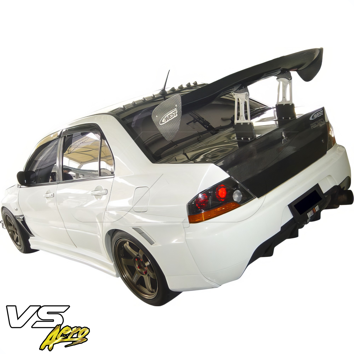 All kind of body kits for Mitsubishi Evolution 2003. Exterior/Rear Bumpers or Lips 