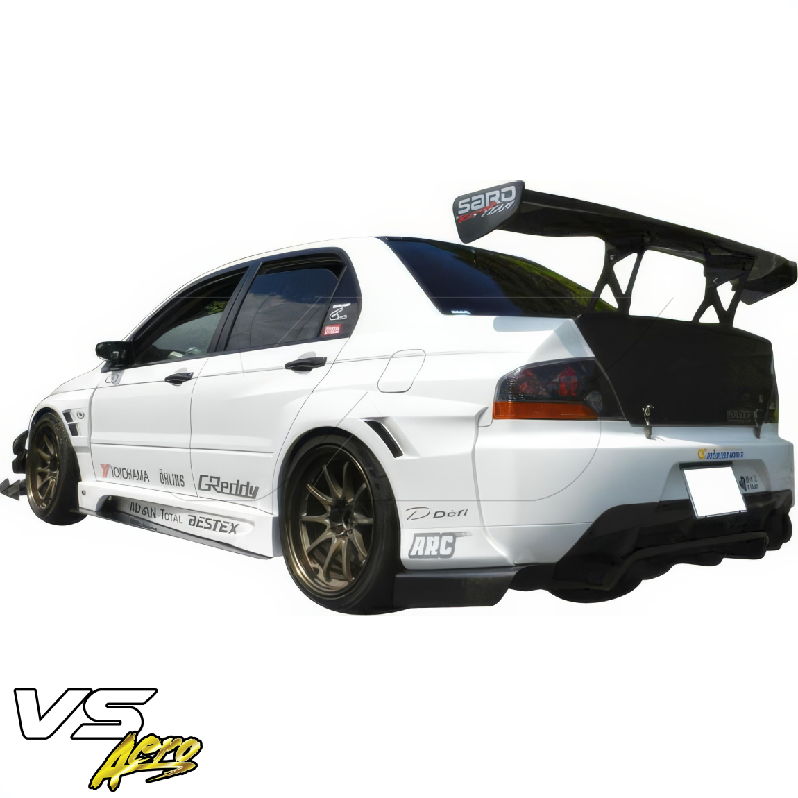 All kind of body kits for Mitsubishi Evolution 2003. Exterior/Rear Bumpers or Lips 