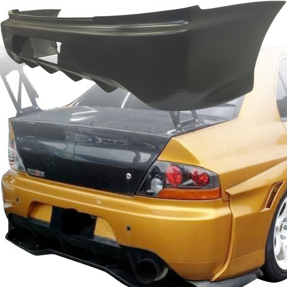 All kind of body kits for Mitsubishi Evolution 2003. Exterior/Rear Bumpers or Lips 