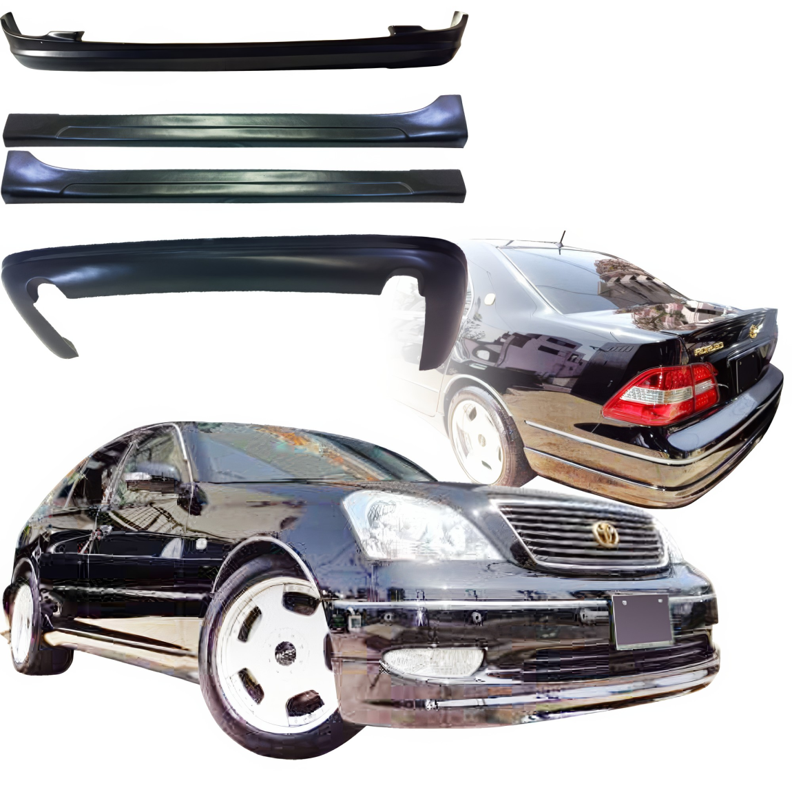 All kind of body kits for Lexus LS430 2001. Exterior/Complete Body Kits 