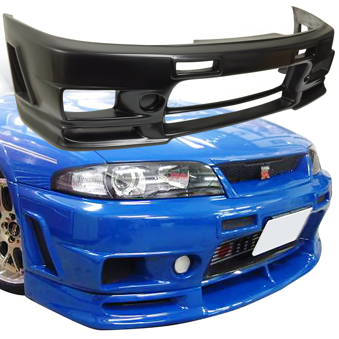 All kind of body kits for Nissan Skyline R33 GTS 1995. Exterior/Front Bumpers or Lips 