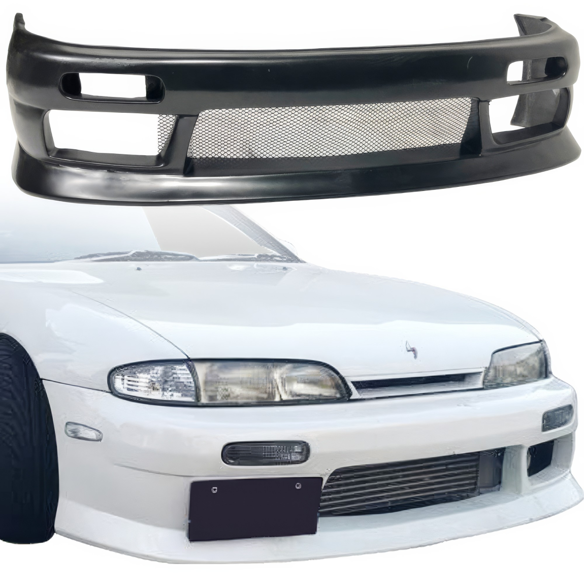 All kind of body kits for Nissan 240SX 1995. Exterior/Front Bumpers or Lips 