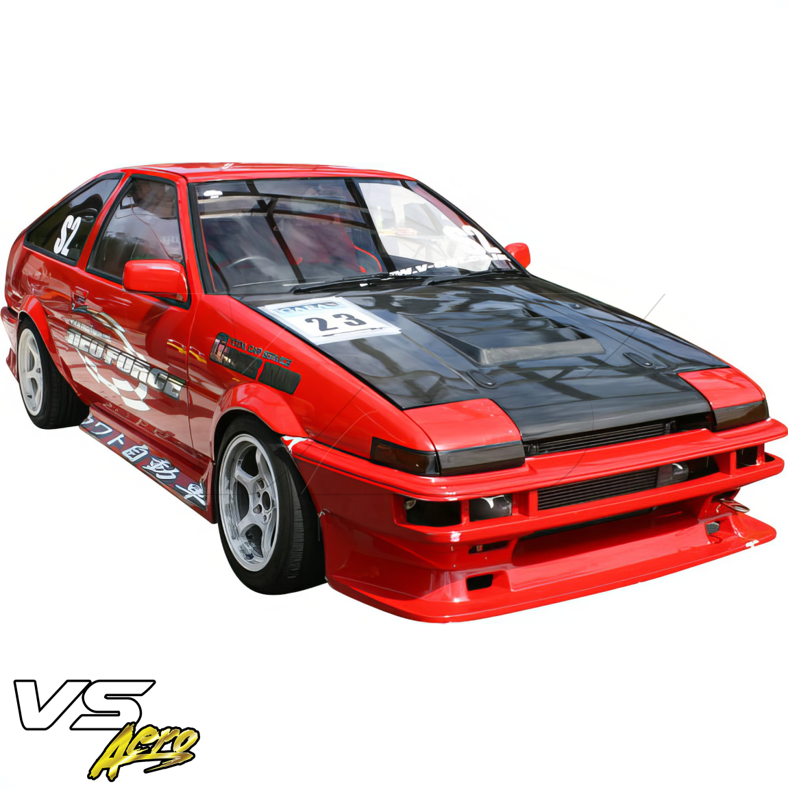 All kind of body kits for Toyota Corolla 1984. Exterior/Front Bumpers or Lips 