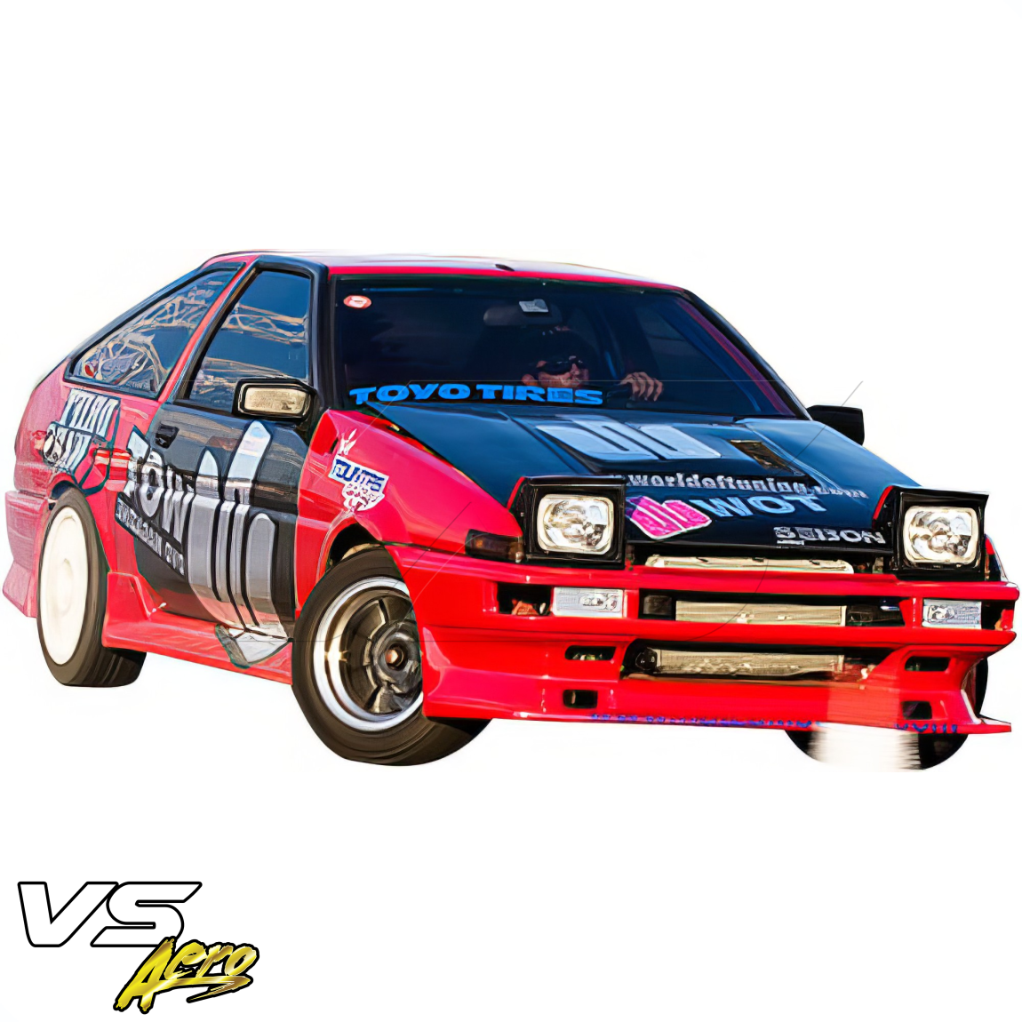 All kind of body kits for Toyota Corolla 1984. Exterior/Front Bumpers or Lips 