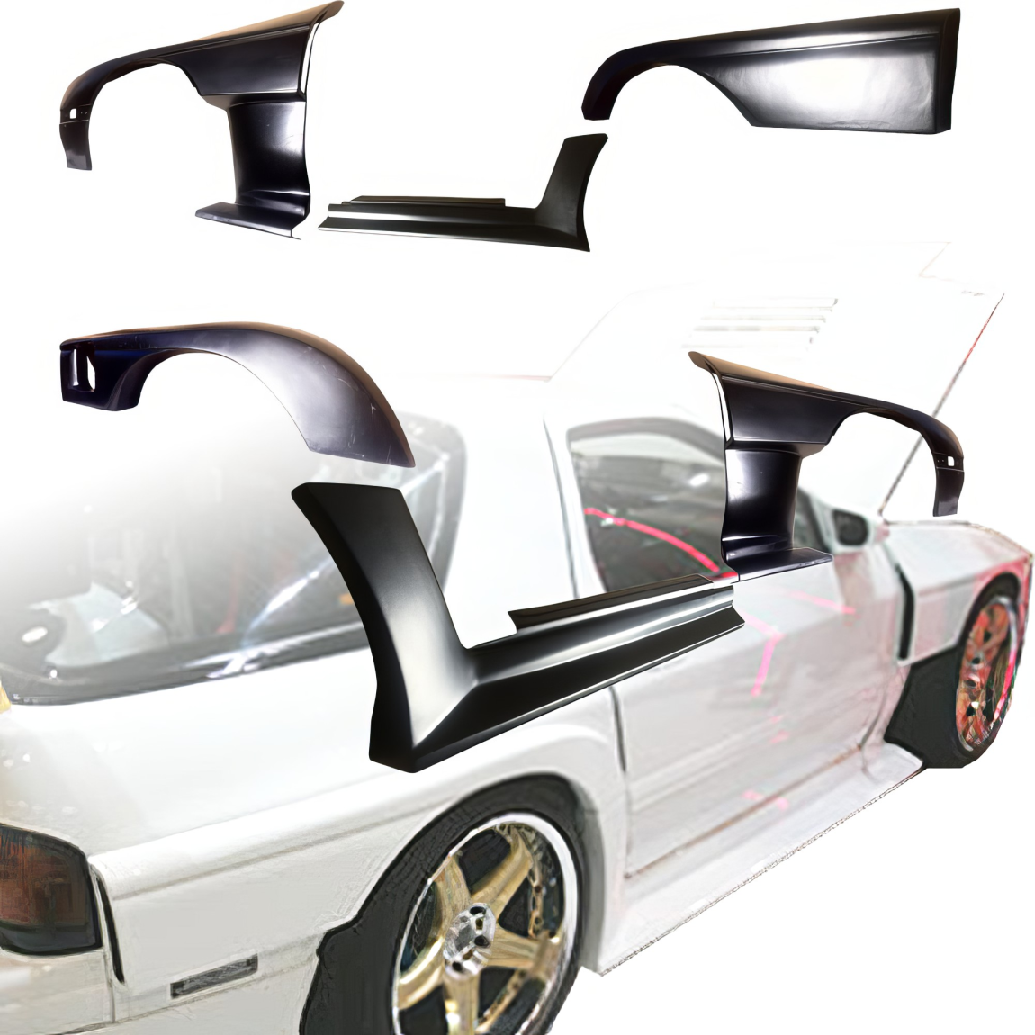 All kind of body kits for Mazda RX-7 1986. Exterior/Fenders 