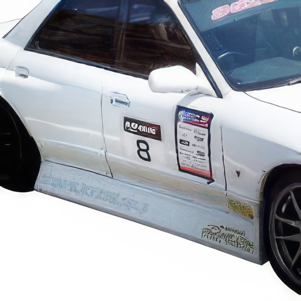 All kind of body kits for Nissan Skyline R32 GTS 1990. Exterior/Side Skirts 