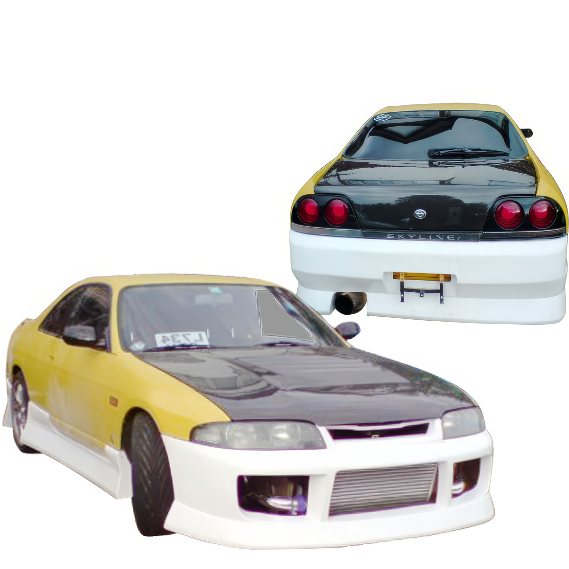 All kind of body kits for Nissan Skyline R33 1995. Exterior/Complete Body Kits 