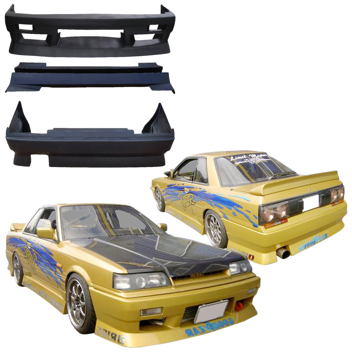 All kind of body kits for Nissan Skyline R31 1985. Exterior/Complete Body Kits 