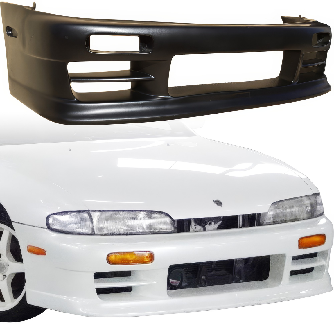 All kind of body kits for Nissan 240SX 1995. Exterior/Front Bumpers or Lips 